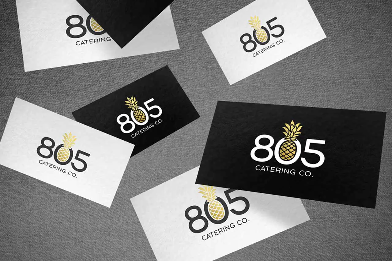 Graphic Design for 805 Catering