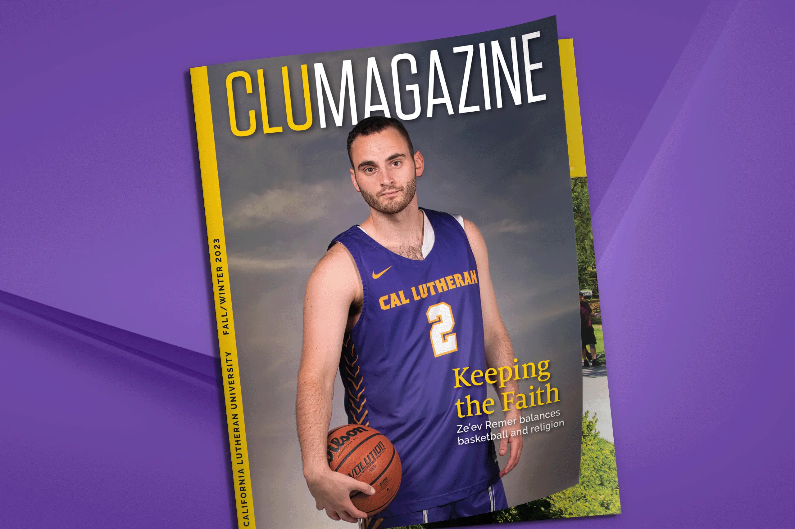 CLU Magazine Graphic Design