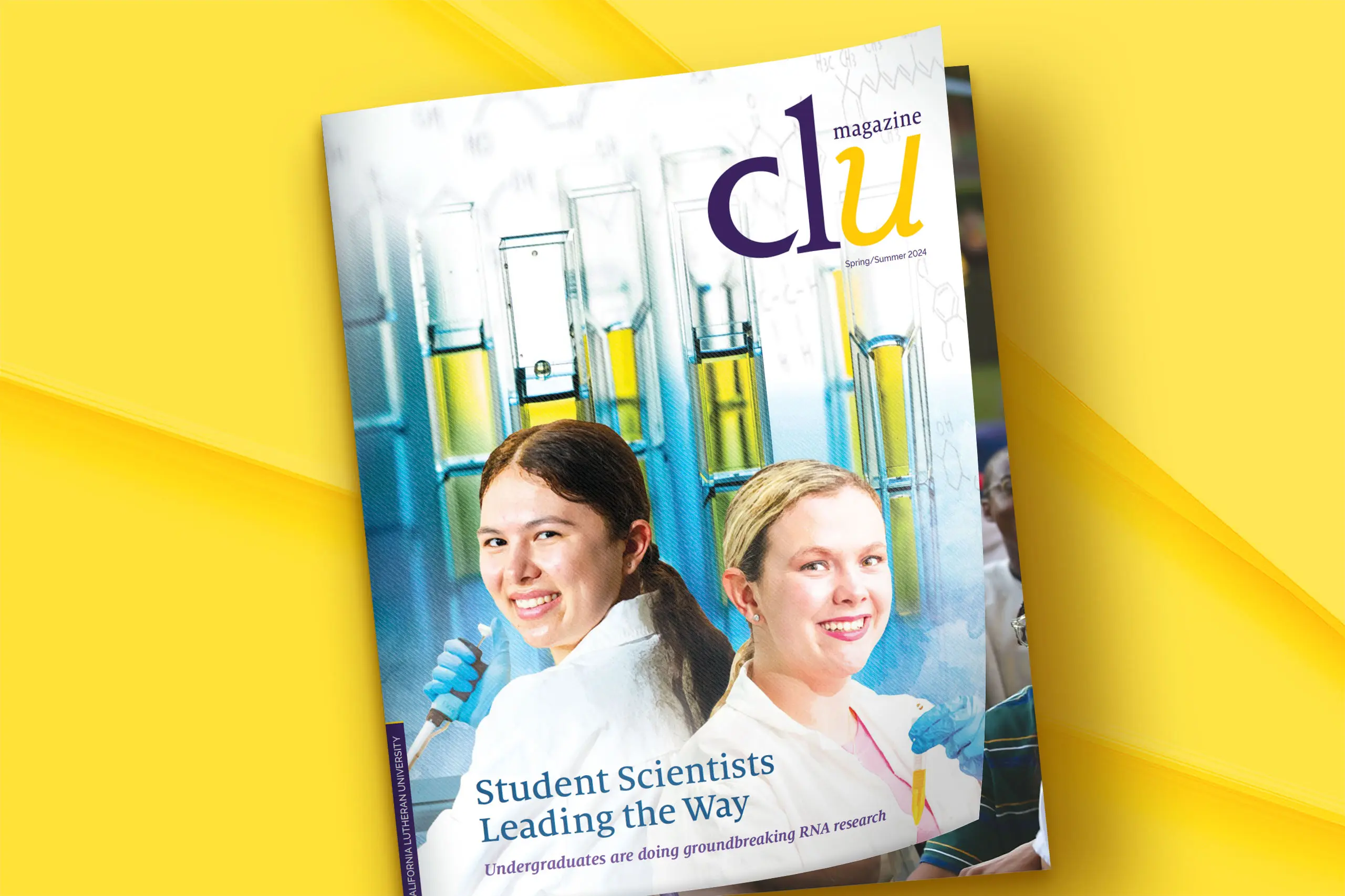 CLU Spring Magazine Design