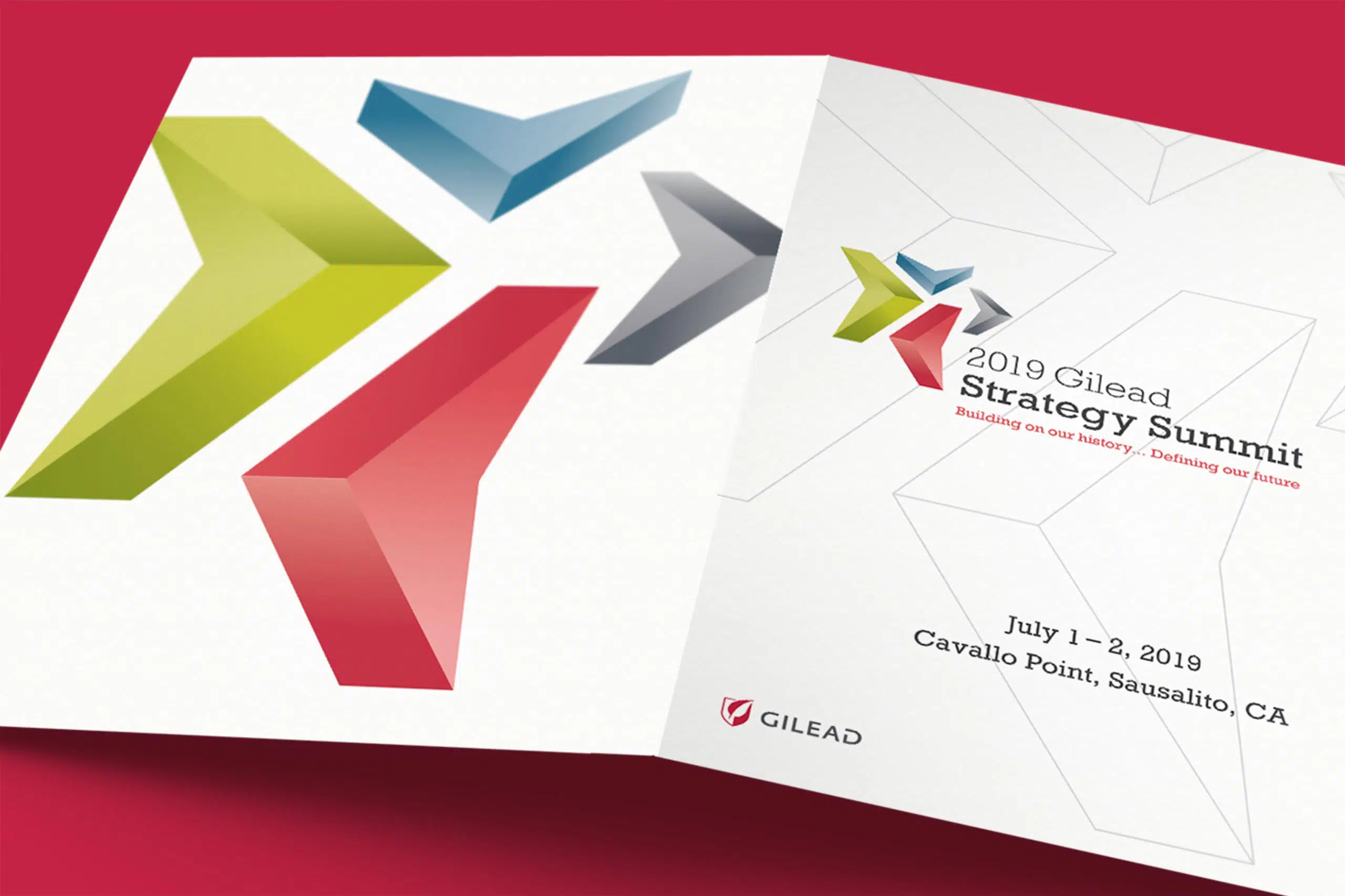 Graphic Design for Gilead’s Strategy Summit Meeting