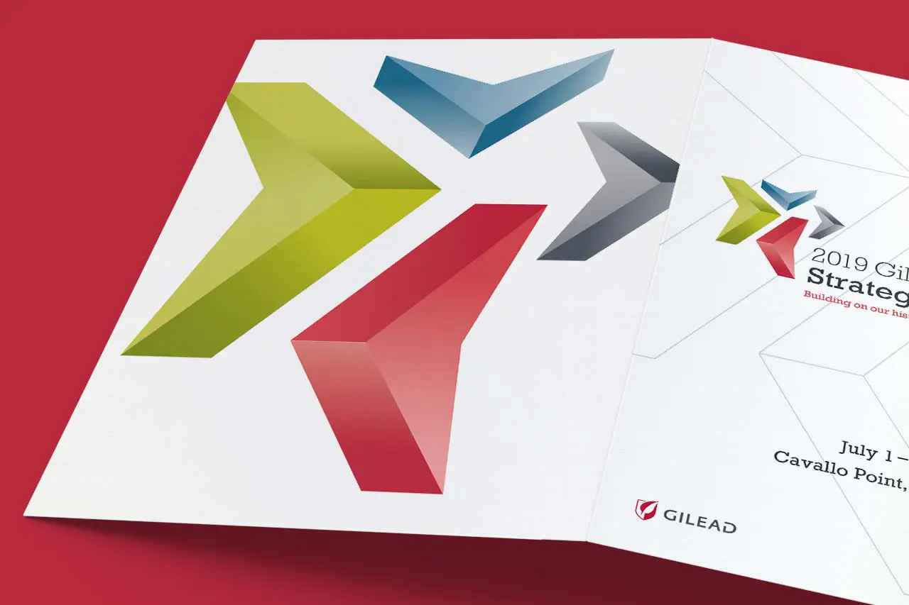 Graphic Design for Gilead’s Strategy Summit Meeting