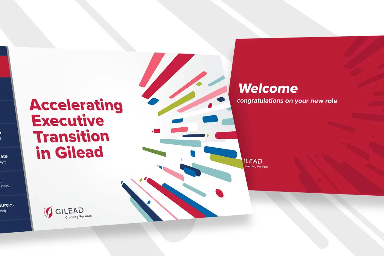 Gilead Sciences Transition Graphic Design