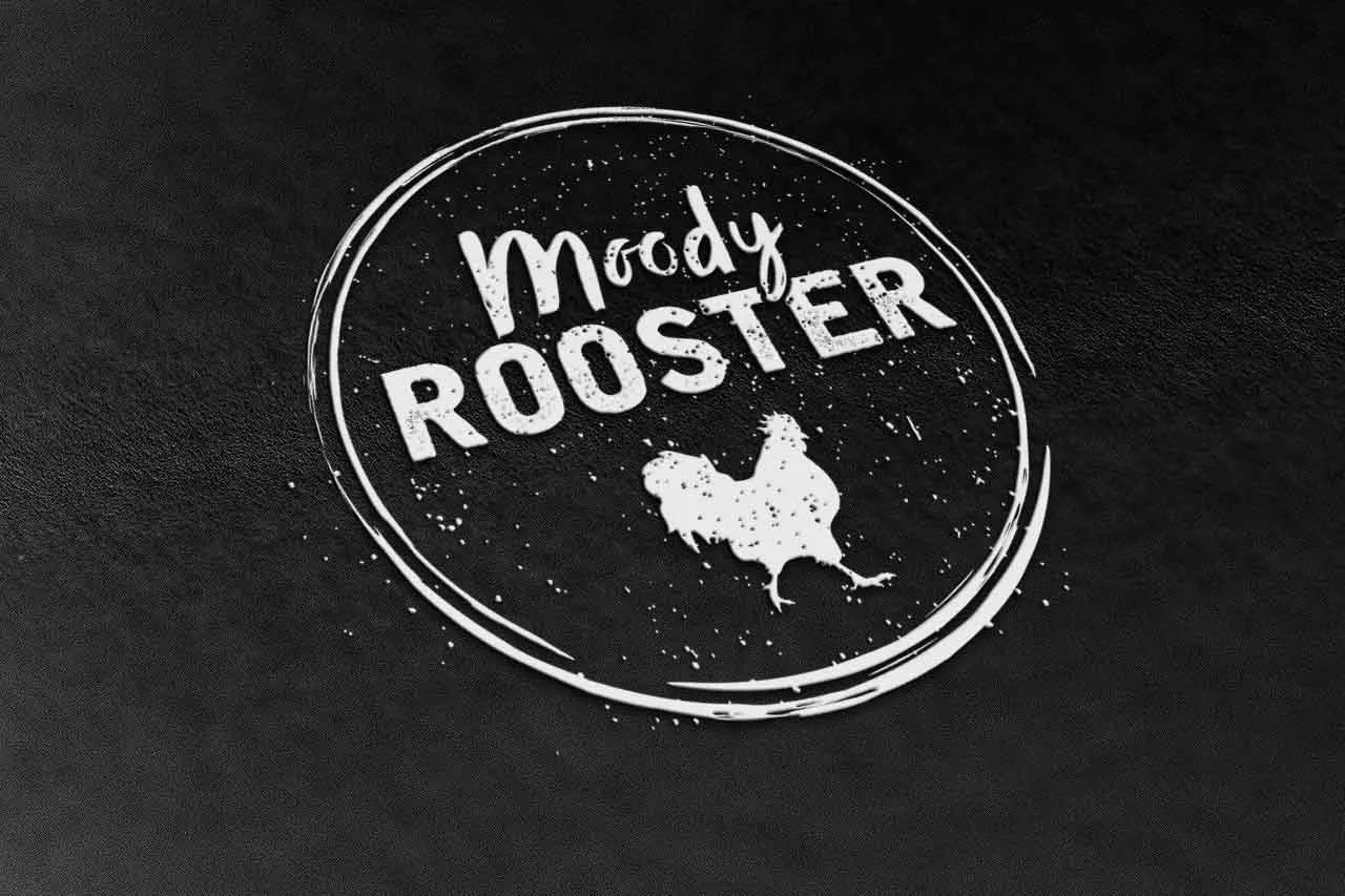 Graphic Design for Moody Rooster Restaurant