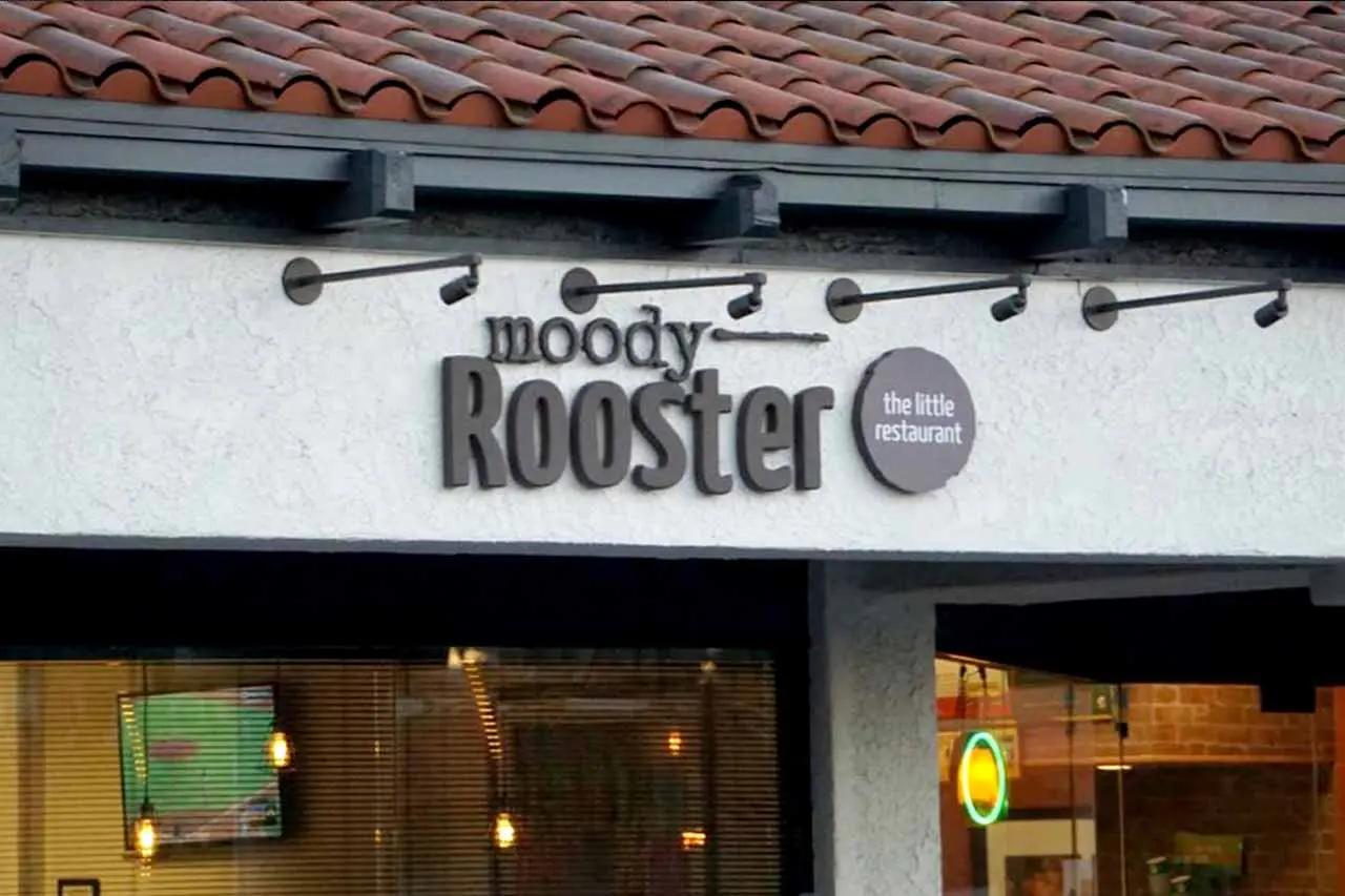 Graphic Design for Moody Rooster Restaurant