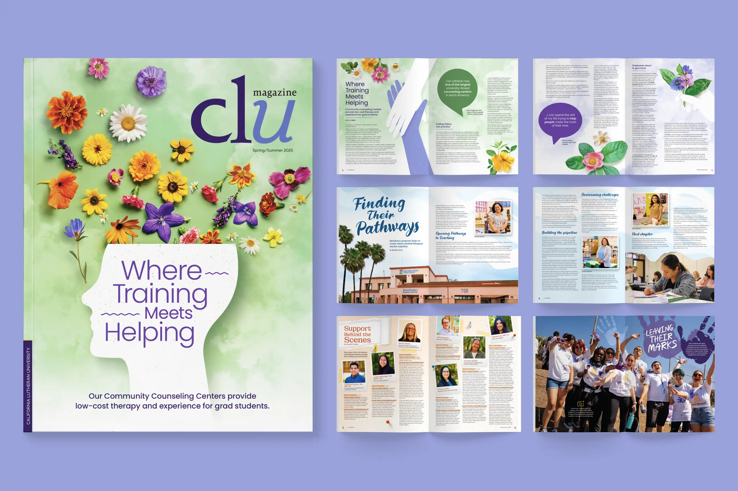 CLU Magazine Design 2025