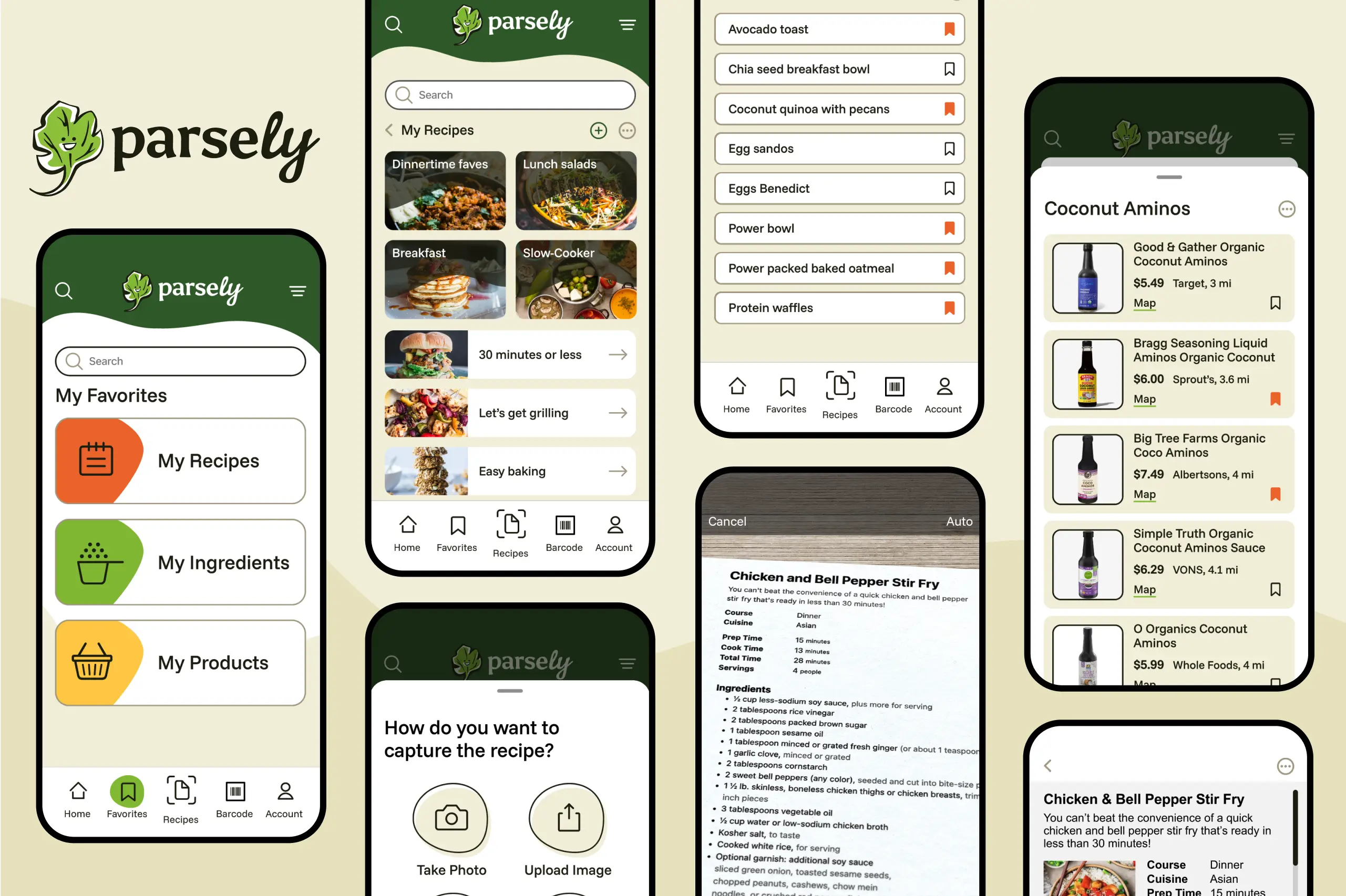 Parsely App Design